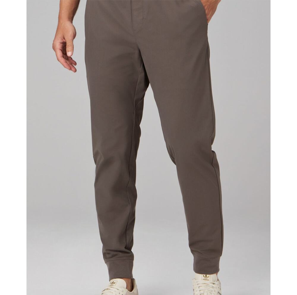 Fabletics The Don Jogger Taupe Slate Large Tall